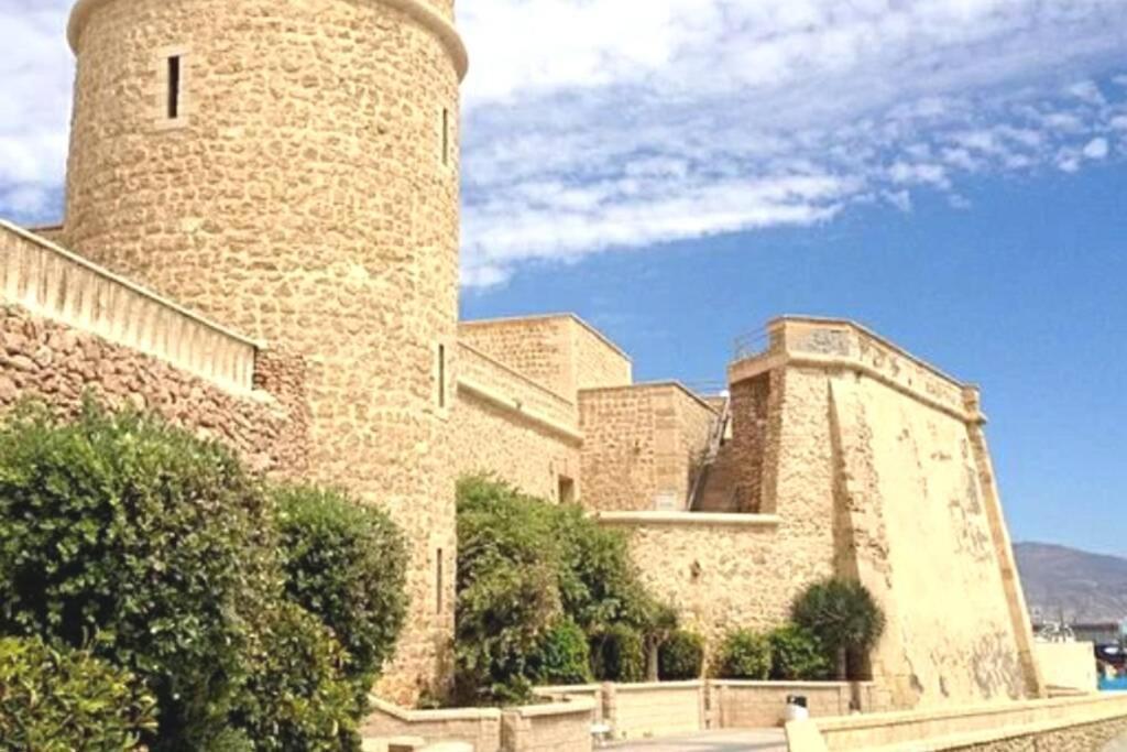 A 600 M De La Playa Y El Castillo Santa Ana Roquetas de Mar Buitenkant foto